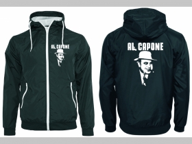 Al Capone šuštiaková bunda čierna materiál povrch:100% nylon, podšívka: 100% polyester, pohodlná,vode a vetru odolná